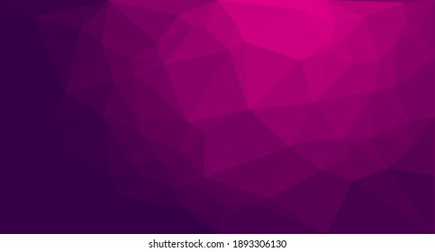 Abstract Low Polygon gradient background illustration. Low poly banner with triangle shapes. Triangles mosaic. Creative origami wallpaper