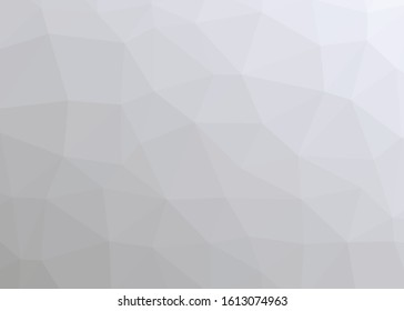 Abstract Low Polygon gradient Generative Art background illustration