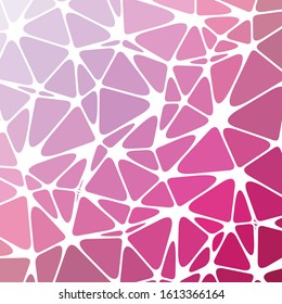 Abstract Low Polygon gradient Generative Art background illustration