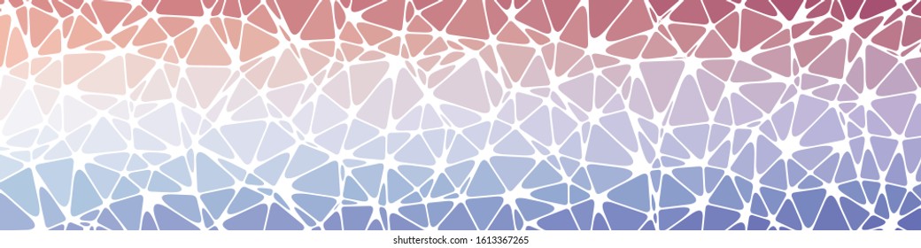 Abstract Low Polygon gradient Generative Art background illustration