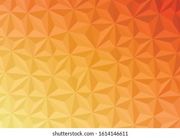 Abstract Low Polygon gradient Generative Art background illustration