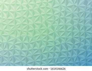 Abstract Low Polygon gradient Generative Art background illustration