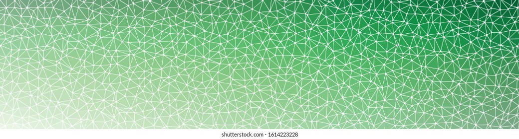 Abstract Low Polygon gradient Generative Art background illustration