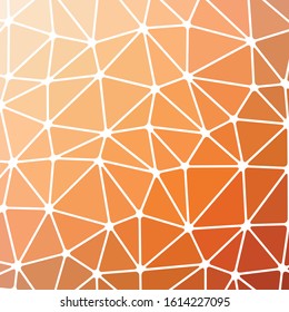 Abstract Low Polygon gradient Generative Art background illustration