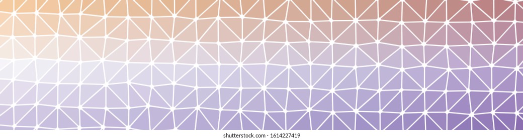 Abstract Low Polygon gradient Generative Art background illustration