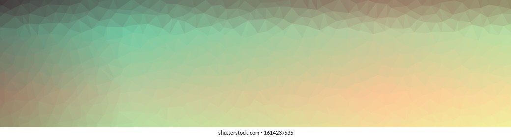 Abstract Low Polygon gradient Generative Art background illustration