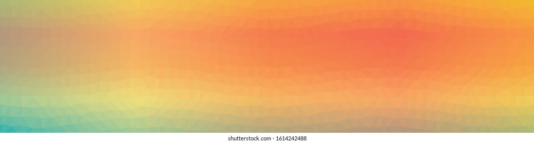 Abstract Low Polygon gradient Generative Art background illustration