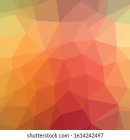Abstract Low Polygon gradient Generative Art background illustration