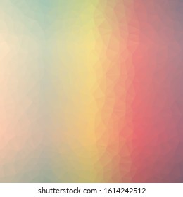 Abstract Low Polygon gradient Generative Art background illustration