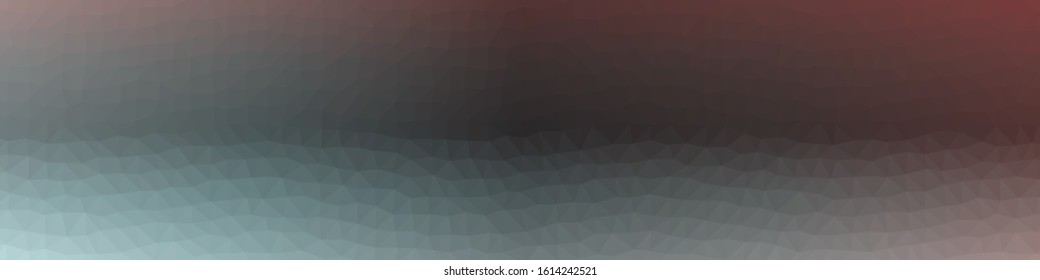 Abstract Low Polygon gradient Generative Art background illustration