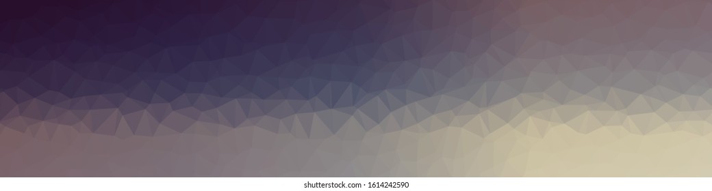 Abstract Low Polygon gradient Generative Art background illustration