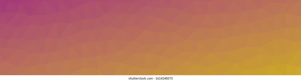 Abstract Low Polygon gradient Generative Art background illustration