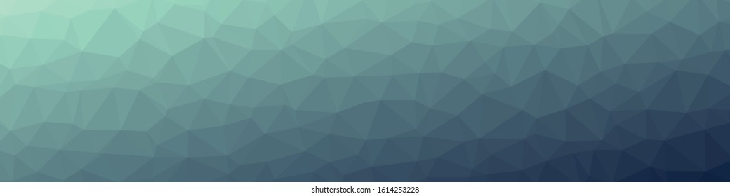 Abstract Low Polygon gradient Generative Art background illustration