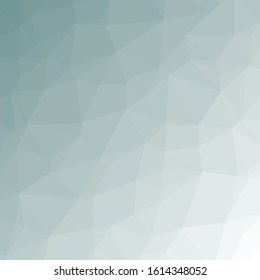 Abstract Low Polygon gradient Generative Art background illustration