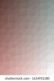 Abstract Low Polygon gradient Generative Art background illustration