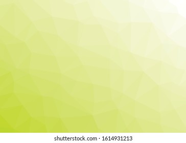 Abstract Low Polygon gradient Generative Art background illustration