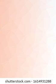 Abstract Low Polygon gradient Generative Art background illustration