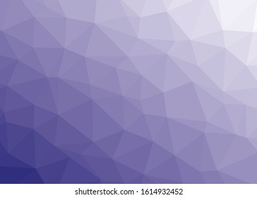 Abstract Low Polygon gradient Generative Art background illustration
