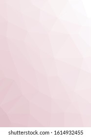 Abstract Low Polygon gradient Generative Art background illustration