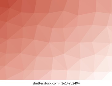 Abstract Low Polygon gradient Generative Art background illustration