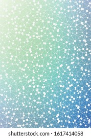 Abstract Low Polygon gradient Generative Art background illustration