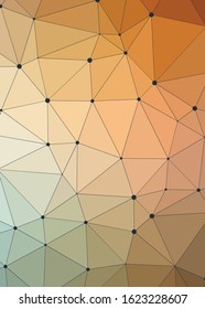Abstract Low Polygon gradient Generative Art background illustration