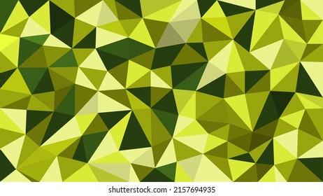 polígono bajo abstracto en color verde de tendencia
