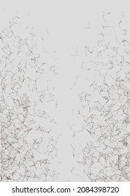 Abstract Low Polygon Mesh color Generative Art background illustration