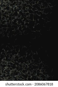 Abstract Low Polygon Mesh color Generative Art background illustration