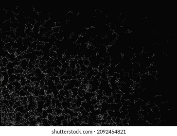 Abstract Low Polygon Mesh color Generative Art background illustration