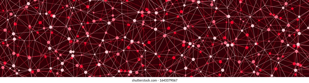 Abstract Low Polygon Mesh Generative Art background illustration