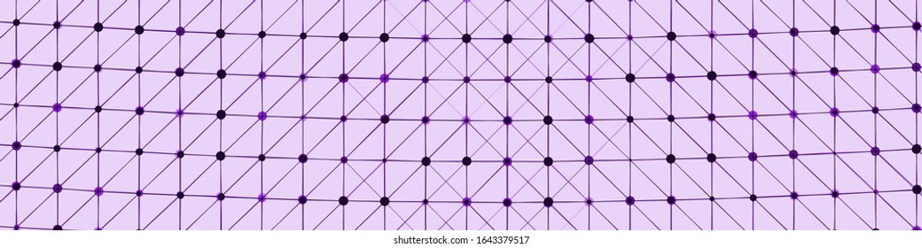 Abstract Low Polygon Mesh Generative Art background illustration