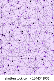 Abstract Low Polygon Mesh Generative Art background illustration