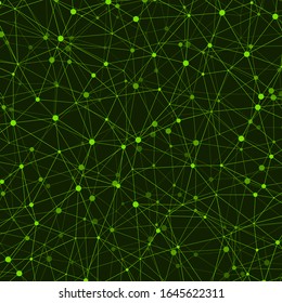 Ilustración de fondo de malla generativa de malla de polígono baja abstracta