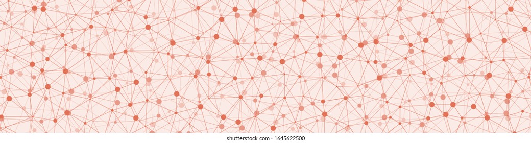 Abstract Low Polygon Mesh Generative Art background illustration