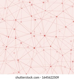 Abstract Low Polygon Mesh Generative Art background illustration