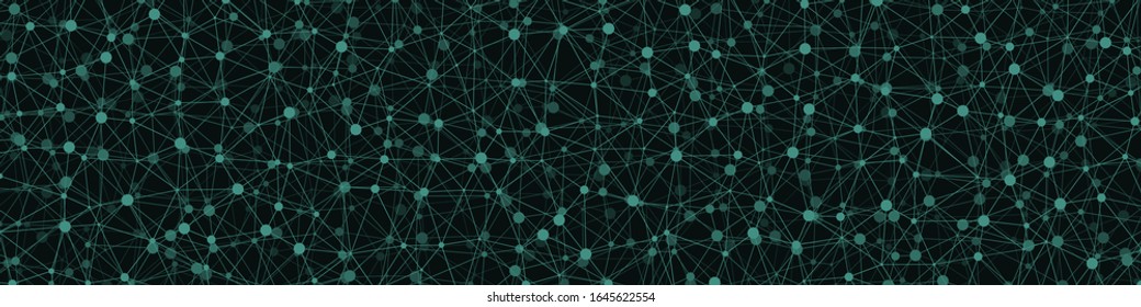 Abstract Low Polygon Mesh Generative Art background illustration