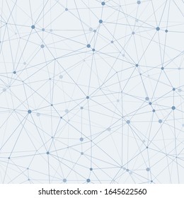 Abstract Low Polygon Mesh Generative Art background illustration