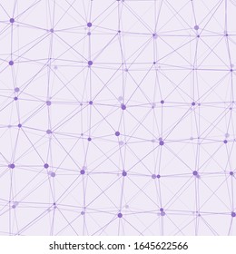 Abstract Low Polygon Mesh Generative Art background illustration