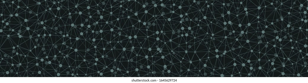 Abstract Low Polygon Mesh Generative Art background illustration