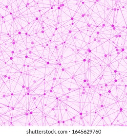 Abstract Low Polygon Mesh Generative Art background illustration