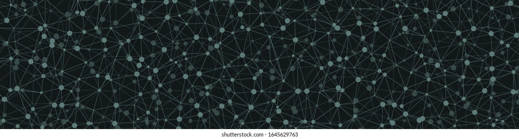 Abstract Low Polygon Mesh Generative Art background illustration