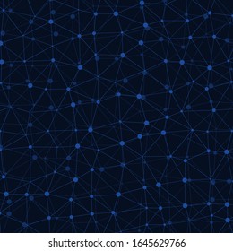 Abstrakte Low-Polygon-Mesh Generative Art-Hintergrund-Illustration