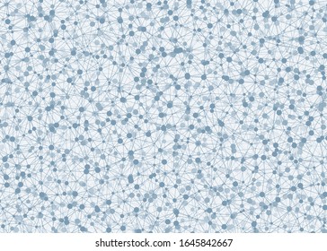 Abstract Low Polygon Mesh Generative Art background illustration