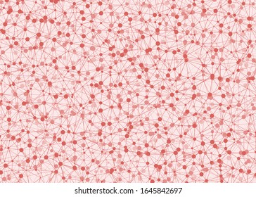 Abstract Low Polygon Mesh Generative Art background illustration