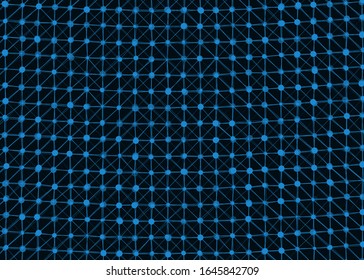 Abstract Low Polygon Mesh Generative Art background illustration