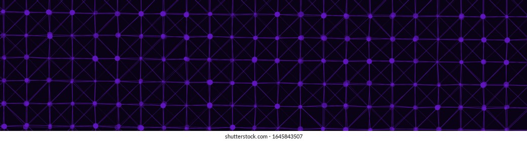 Abstract Low Polygon Mesh Generative Art background illustration