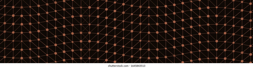 Abstract Low Polygon Mesh Generative Art background illustration