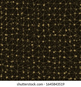 Abstract Low Polygon Mesh Generative Art background illustration