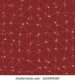 Ilustración de fondo de malla generativa de malla de polígono baja abstracta